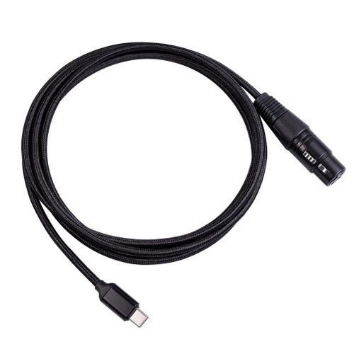 USB C to XLR Female Cable, USB C Microphone Cable Type C Mal