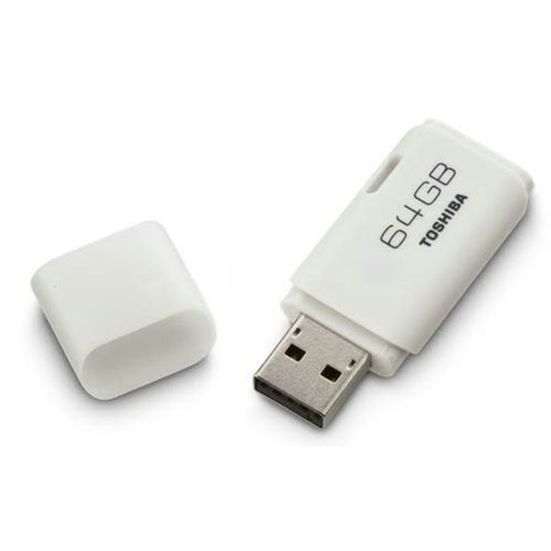 Toshiba 64GB High Speed Flash Disk Drive - White