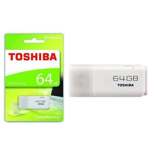 Toshiba 64GB High Speed Flash Disk Drive - White