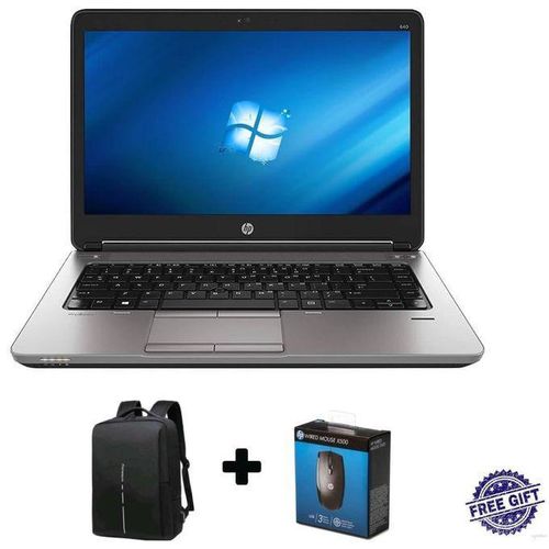 Hp ProBook 640  Intel Core I5 8GB RAM 500GB HDD Refurbished (6 MNTHS WRNTY) - Black