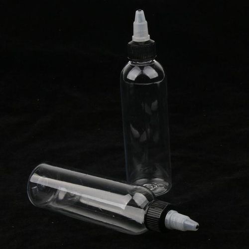 10x Plastic Bottle With Twist Top   For Solvents, Oils, , Ink,