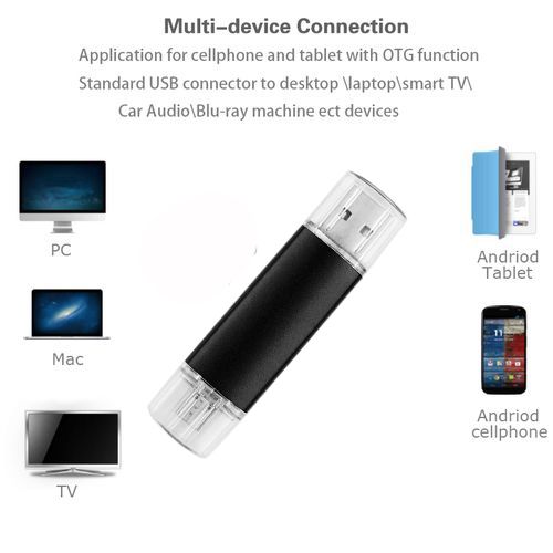 OTG Flash Disk 128G OTG Usb Flash Drive  Type C  & Micro