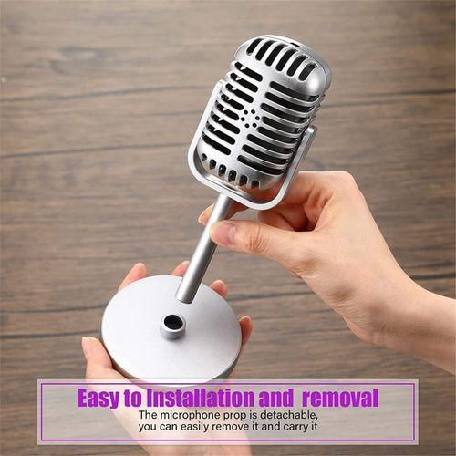 Classic Retro Dynamic Vocal Microphone Vintage Mic Universal