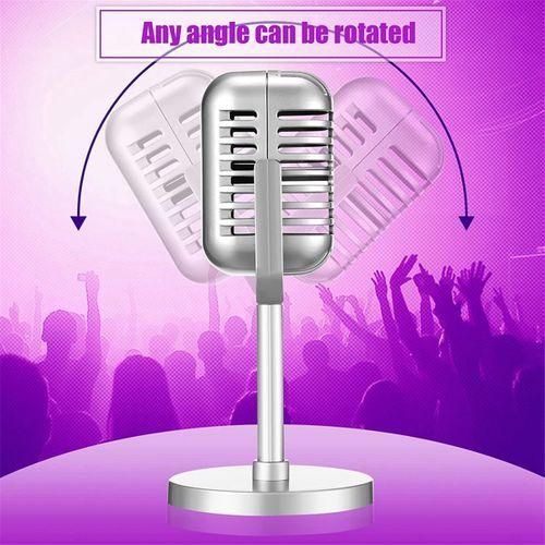 Classic Retro Dynamic Vocal Microphone Vintage Mic Universal