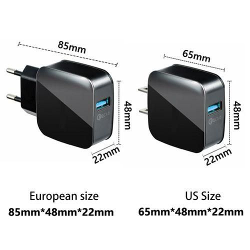 QC3.0 Mobile Phone Charger Adapter 5V3A For
