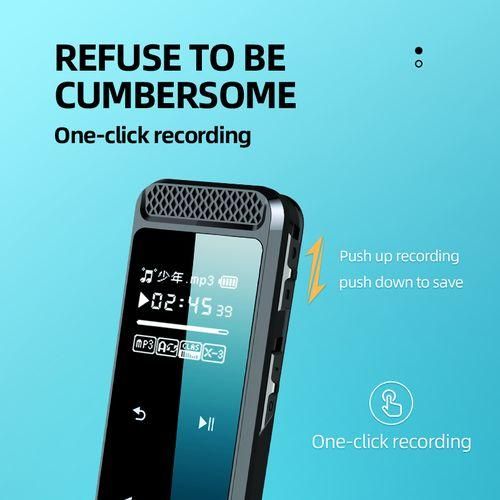 128GB Pen Digital Voice Recorder With Screen Speaker 8GB32GB64GB Activated Dictaphone Audio