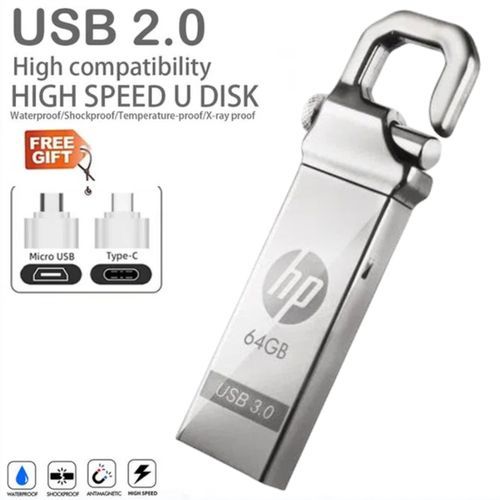 Hp OTG USB Flash Drive 2 In 1 - 64gb