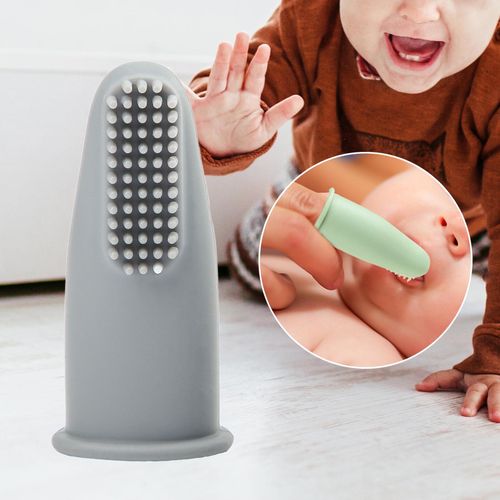 2 Oral Cleaning Massager  Care  Kids Grey