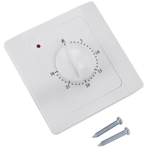 Ac 220V 10A 30Min Countdown Timer Switch Electric Digital Time Plug Control Switch Timer Socket Knob Style Mechanical