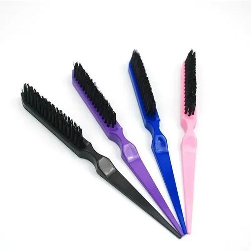 1PCs professional hair brushes comb teasing back combing hair brush slim line styling tools hairdressing professional tools