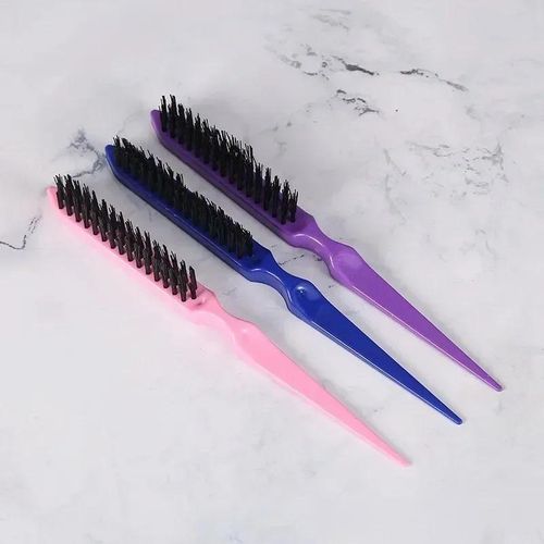 1PCs professional hair brushes comb teasing back combing hair brush slim line styling tools hairdressing professional tools