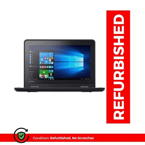 Lenovo Thinkpad 11e Laptop 11.6" Screen,4GB RAM, 500GB HDD Refurbished - Black(3MTHS WRTY)