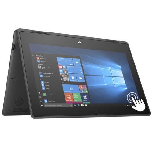 Hp Probook Touch Screen X360 Intel, 2-in-1 Convertable HD Screen Laptop 4GB RAM 128GB SSD Refurbished - Grey
