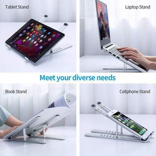 Metal Foldable Adjustable Stand For Laptop