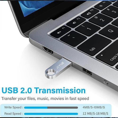 JIYUE Flash Drive 3.0 256GB Metal OTG Micro USB Type-C