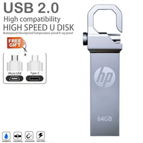 Hp OTG USB Flash Drive 2 In 1 Pen Drive - 64gb