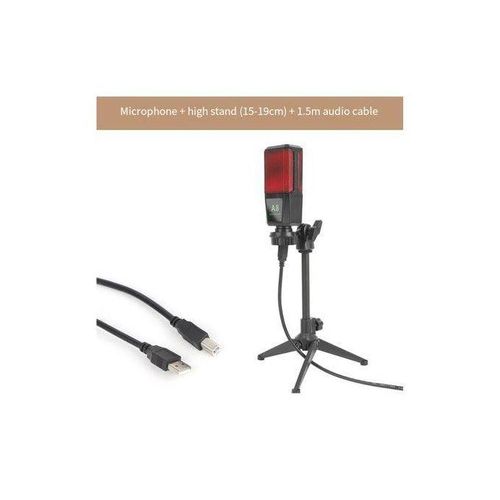 A8 USB Podcast Studio Microphones with PC Stent for Compute