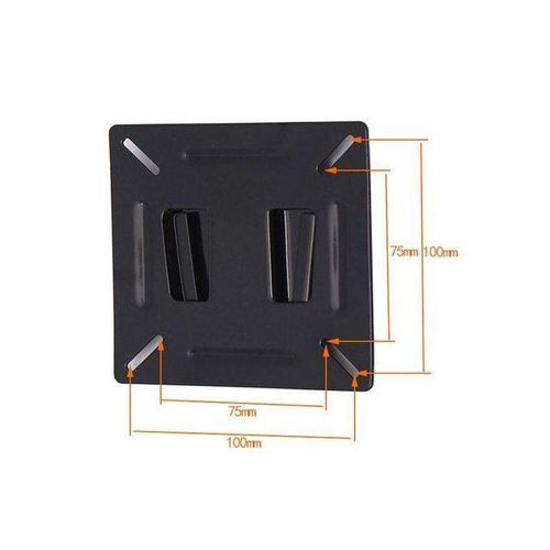Universal Wall Mount Stand for 14-27inch LCD LED Screen Height Adjustable Monitor Retractable Wall for VESA Tv-A