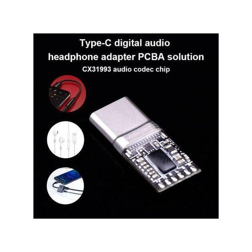 Type-C Digital Audio Module Wire Control Earphone Solution C