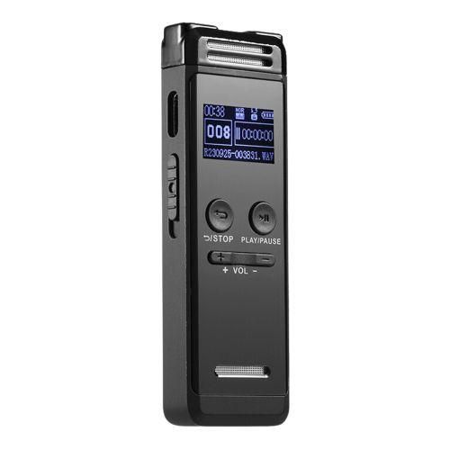 32G Digital Voice Recorder Activated Record Playback MP3