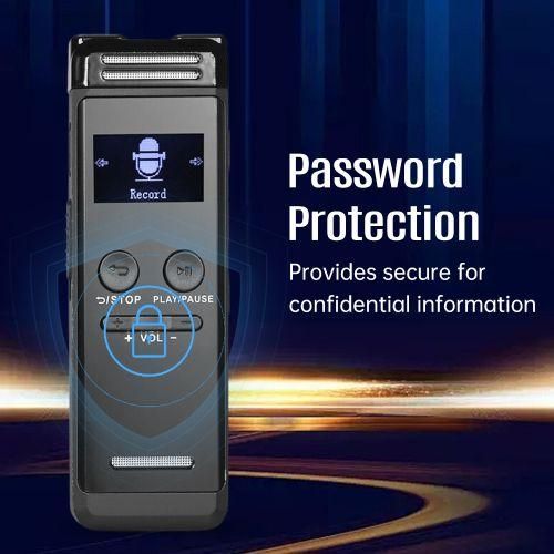 32G Digital Voice Recorder Activated Record Playback MP3