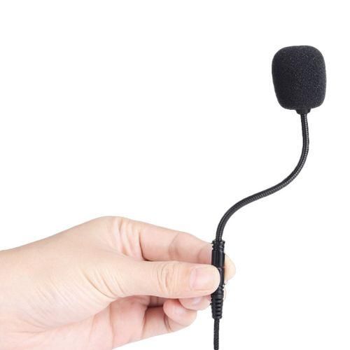 Clip On Lapel Microphone Handsfree Wired Capacitive Mini