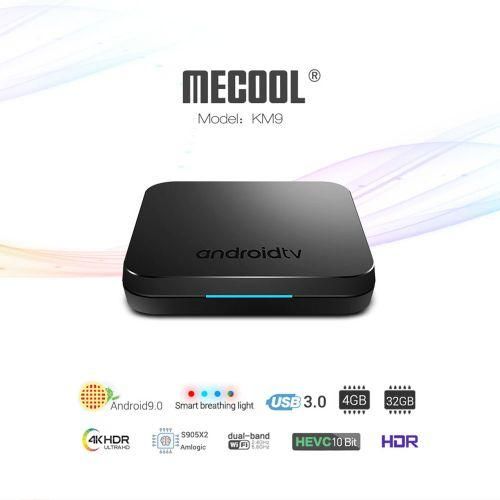 Mecool KM9 Android 9.0 TV Box Amlogic S905X2 Quad Core 4GB