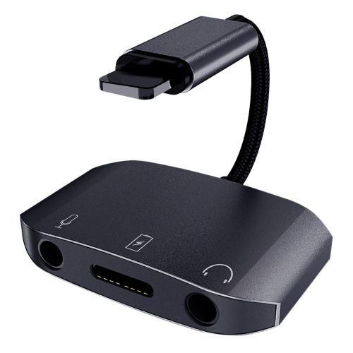 3In1 For IPhone Converter 3.5mm Microphone