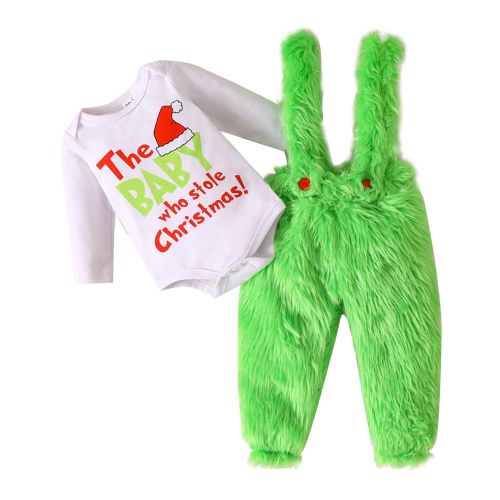 Baby Christmas Bodysuit Set Skin-friendly Fabric And Fashionable Gift For Christmas Birthday New Year NO5146