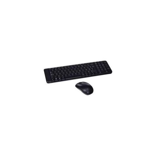 Logitech MK220 Wireless Keyboard & Mouse Combo - Black