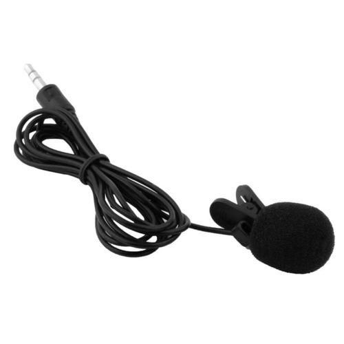 3.5mm Wired Lapel Clip Omnidirectional Microphone Lavalier