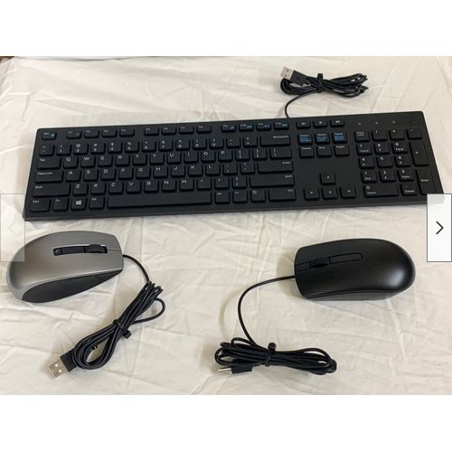 Refurbished UK Original Keyboard And Mouse Combo - Black