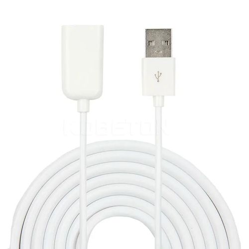 USB Extension Cable USB 2.0 Male to USB Female USB Charging Cable USB to Extender Data Transmission Cord Cable for Smart TV PS4