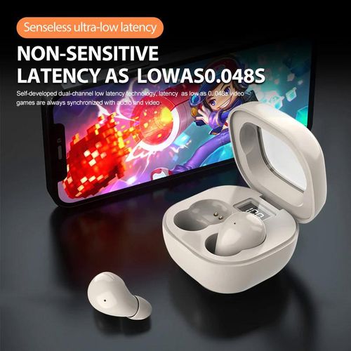 Mini Invisible Bluetooth Headphones 5.3 Earphones Wireless Heasets Stereo Noise Reduction For iphone Xiaomi