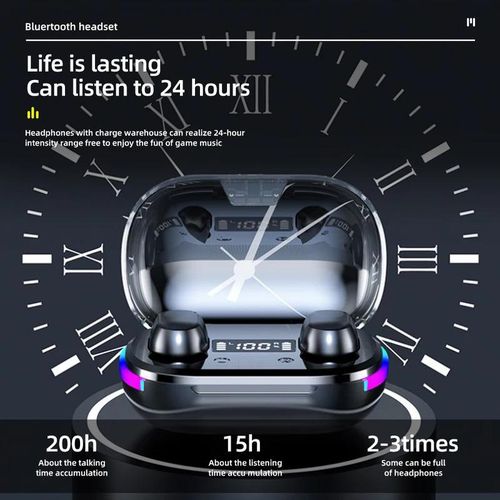 Bluetooth 5.3 headphones wireless earphones noise reduction earbud sports gaming touch control headset for Xiaomi Huawei