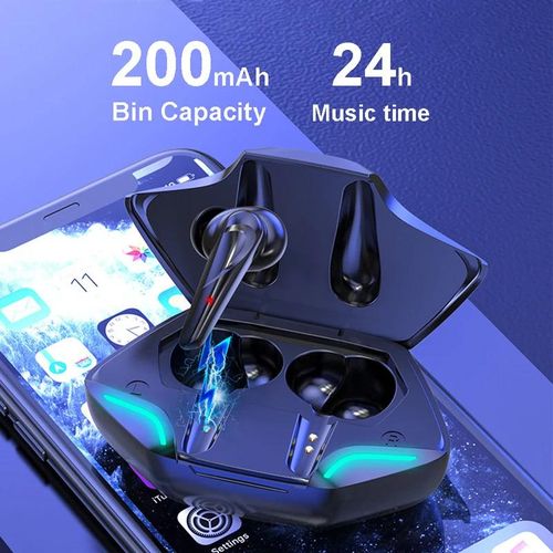 Bluetooth 5.0 Earphones Wireless Headphones Stereo Noise Cancelling Gaming Headsets Sports for Xiaomi Huawei