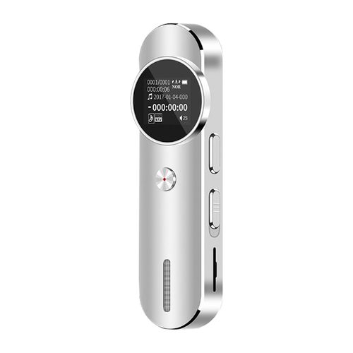 8GB Digital Voice Recorder Voice Activated Recorder MP3 Player 1536Kbps HD Recording Timing Recording Playback Function Volume Adjustment MP3 Player 45h Continuous Recording for Meeting Lecture Interview Class NO5137