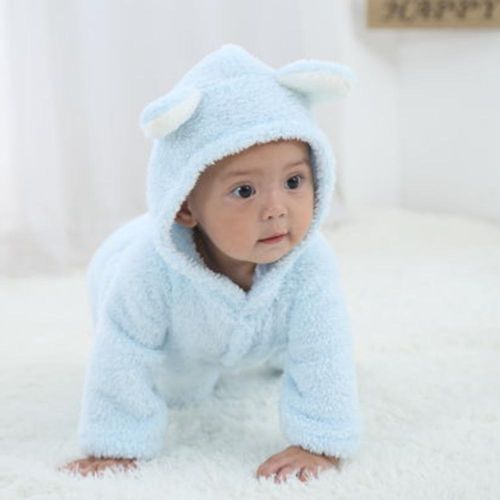 Newborn Hooded Romper Jumpsuit Comfortable to Wear with Cute Animal Design for Birthday Gifts New Year's Gifts