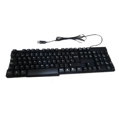 Computer Office Key Board For Instant Use- Black