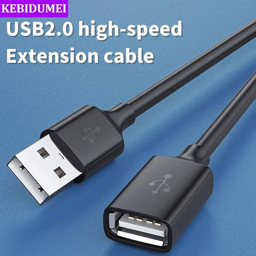 USB Extension Cable USB 2.0 Extension Cable Men To Women Data Sync Cable Suitable Data Dord for PC TV USB Mobile Hard Disk