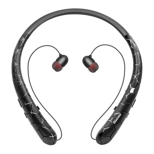 Neckband headset noise canceling wireless earphone Bluetooth-Compatible5.0 retractable with mic for iPhone Samsung LG