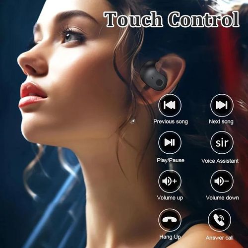 Bluetoot 5.4 earphones ear hook headphones wireless headsets touch control noise reduction for Xiaomi iPhone