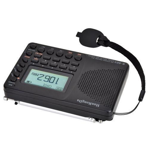 HRD603 Portable Radio AMFMSWBTTF Pocket Radio USB MP3