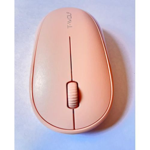2.4GHz Wireless Mouse USB Receiver - Pink