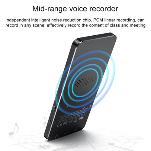 X2 16GB 1.8 inch Touch Screen Metal Bluetooth MP3 MP4 Hifi Sound Music