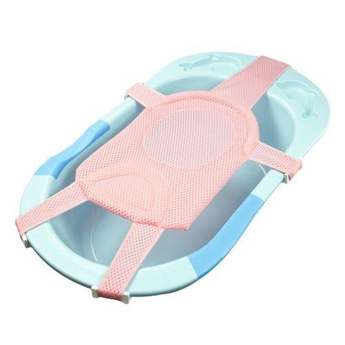 Non Slip Bath Seat Support Bathing Accessories Mat Cushion Light Pink