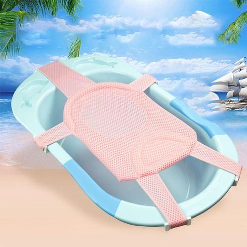 Non Slip Bath Seat Support Bathing Accessories Mat Cushion Light Pink