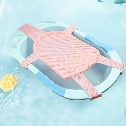 Non Slip Bath Seat Support Bathing Accessories Mat Cushion Light Pink
