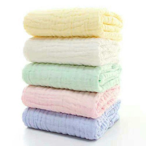 Antibacterial Super Water Absorbent Soft Cotton Baby Bath Towels Bath Towels Blanket New,Solid NO5115