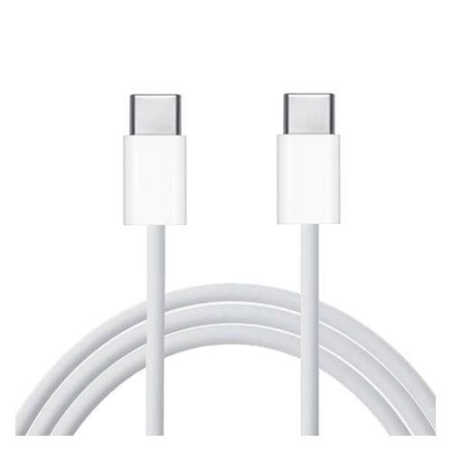 Type C  To Type C Fast Charger - White